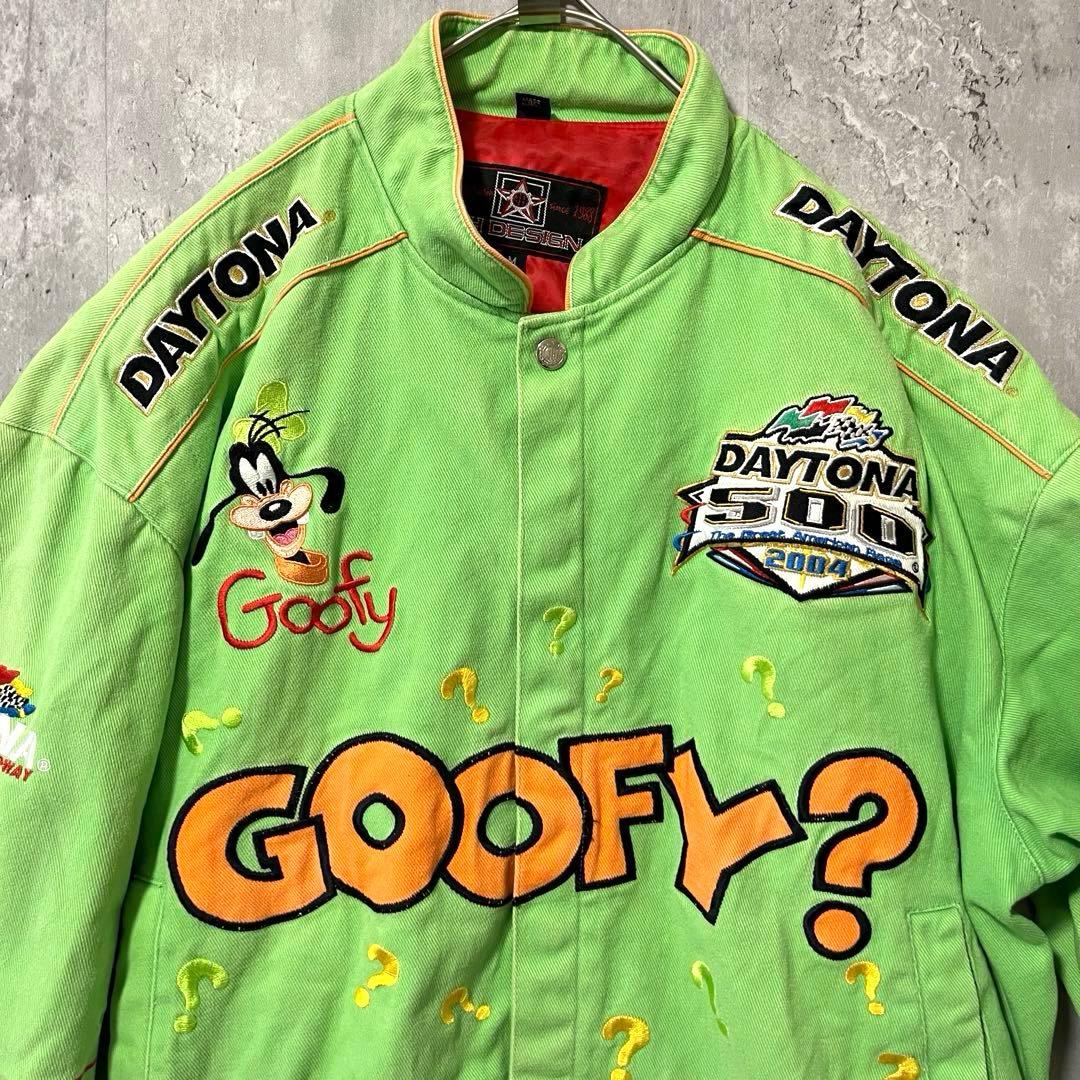 希少！！ディズニー× JH DESIGNジェフハミルトン レーシン グジャケット