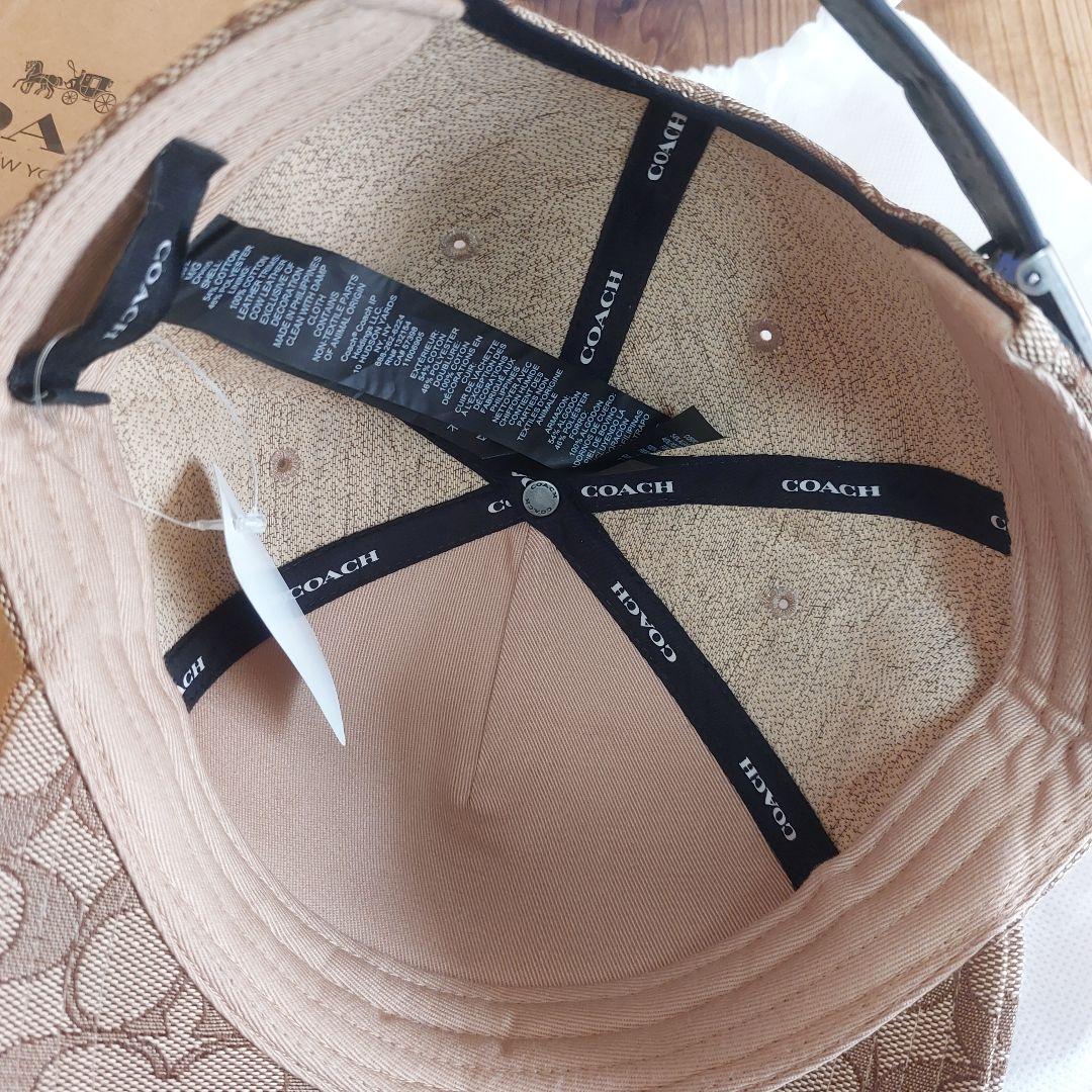 coach コーチ キャップ シグネチャージャカードベースボールハット カーキ