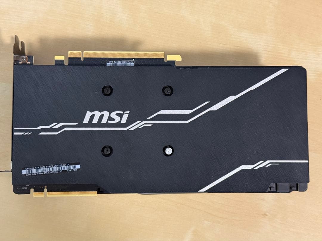 MSI製GeForce RTX2070 SUPER 8GB (動作確認済み)