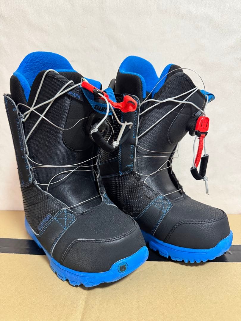 Burton スノーボードブーツ ブラック/ブルー