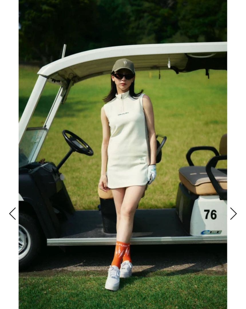 rufflog tnrcn コラボワンピース xs ゴルフウェア - メルカリ