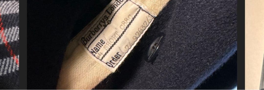 Special 80s Burberry イングランド製　ローデン