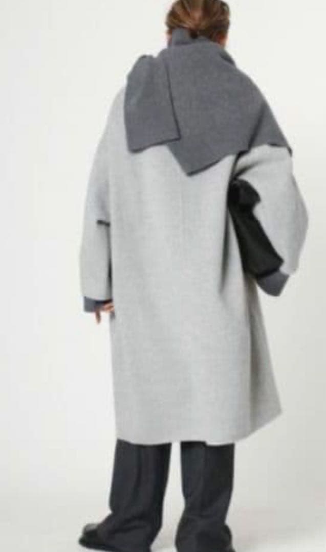 DeuximeClasses・ドゥーズィエムクラス・ウールアンゴラ リバーコート