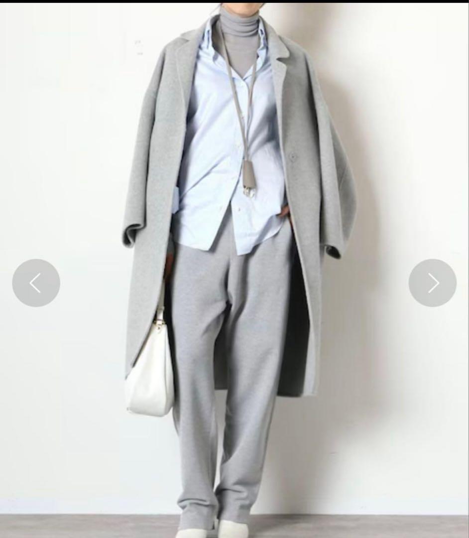 DeuximeClasses・ドゥーズィエムクラス・ウールアンゴラ リバーコート