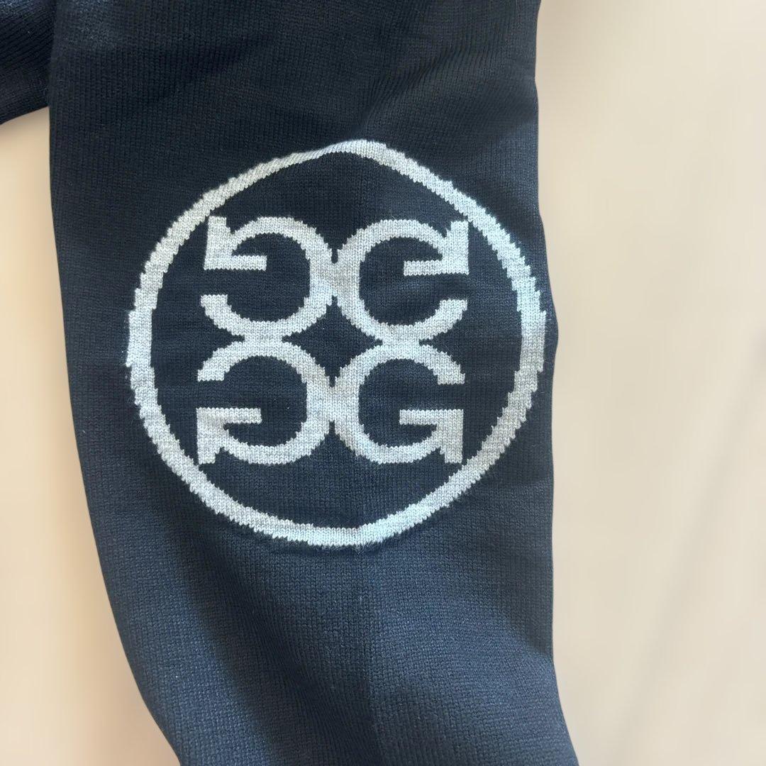 ☆新品☆ G/FORE ロゴ ブラック クルーネックセーター 秋冬