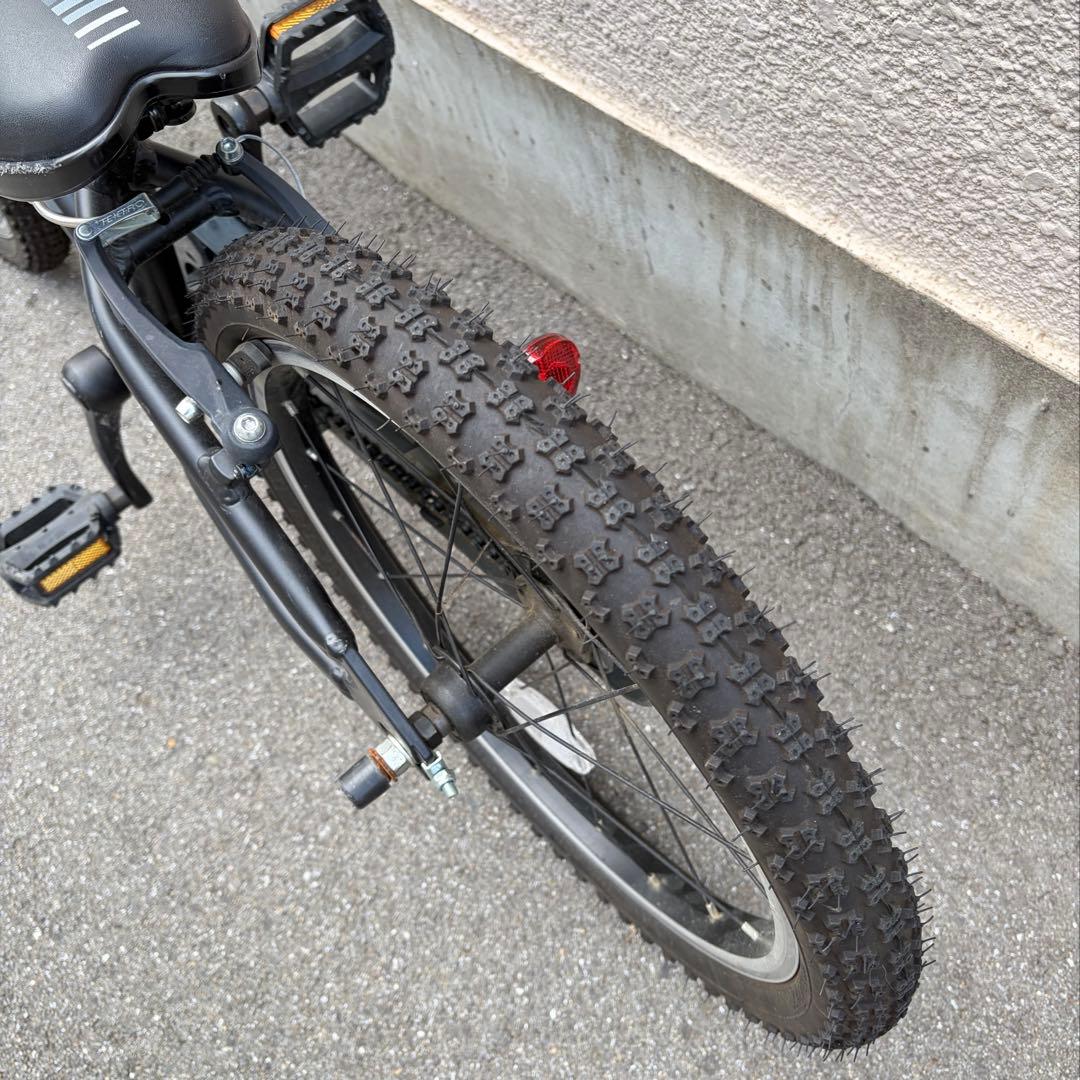 ダイワサイクル ダートレイルキッズDTL-K18ブラック補助輪なしスタンドなし