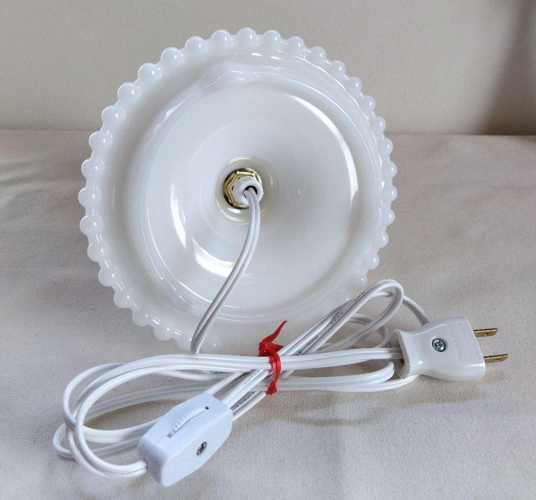 フェントン フレンチ オパールセント ラッフルシェードランプ