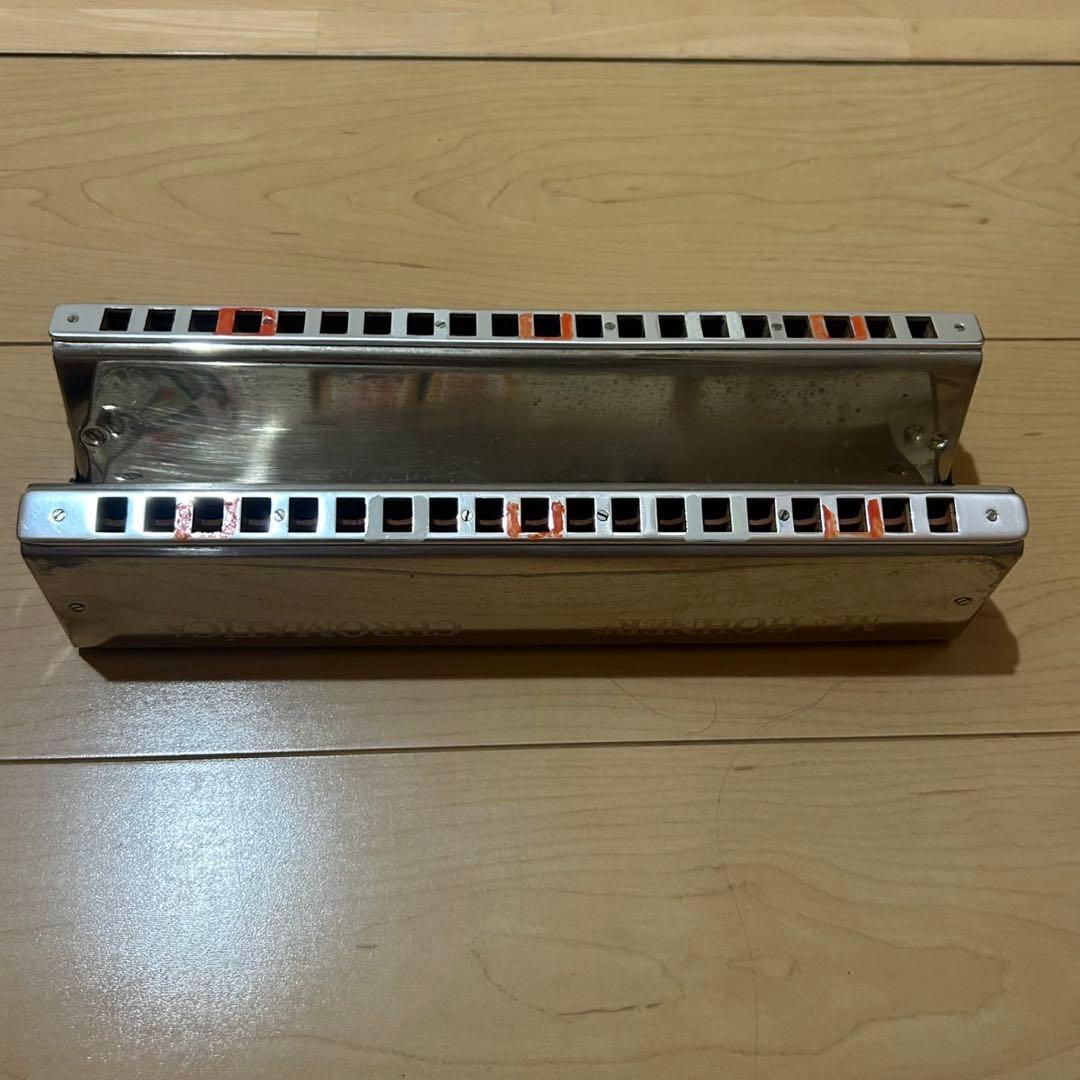 レア　希少　Hohner Bass 78 ハーモニカ 本体 ケース付き