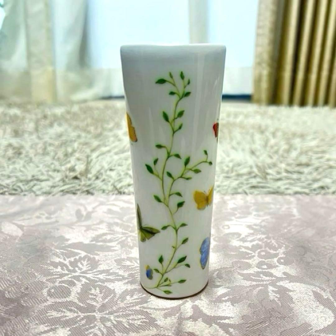 レイノー リモージュ ヒストリー ナチュール 花瓶 一輪挿し RAYNAUD 蝶