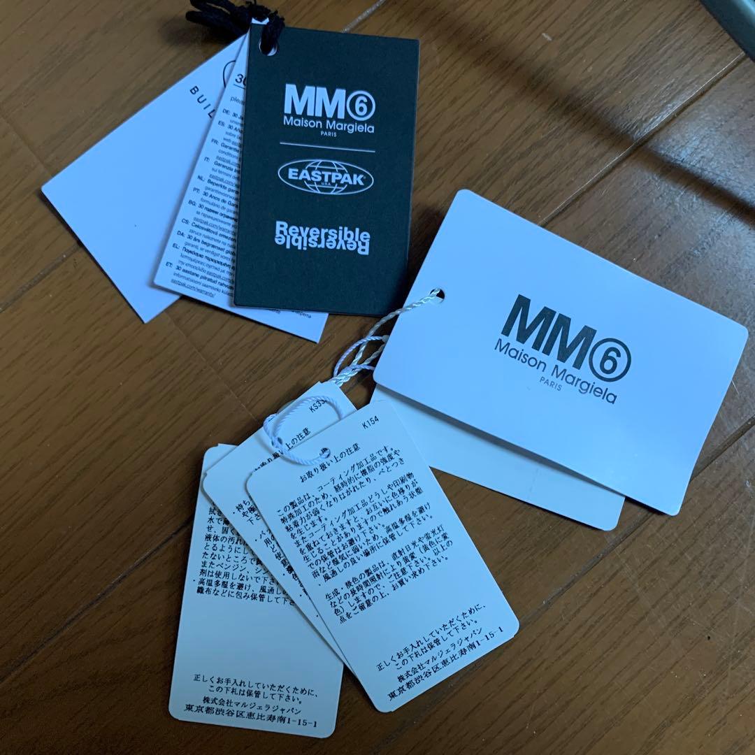 ＊極美品＊マルジェラMM6 × EASTPAK ボディバッグ 黒白