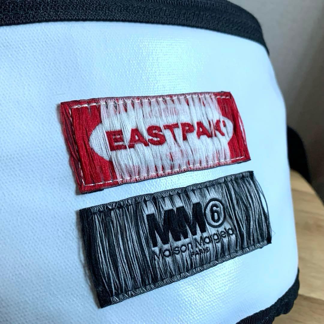 ＊極美品＊マルジェラMM6 × EASTPAK ボディバッグ 黒白