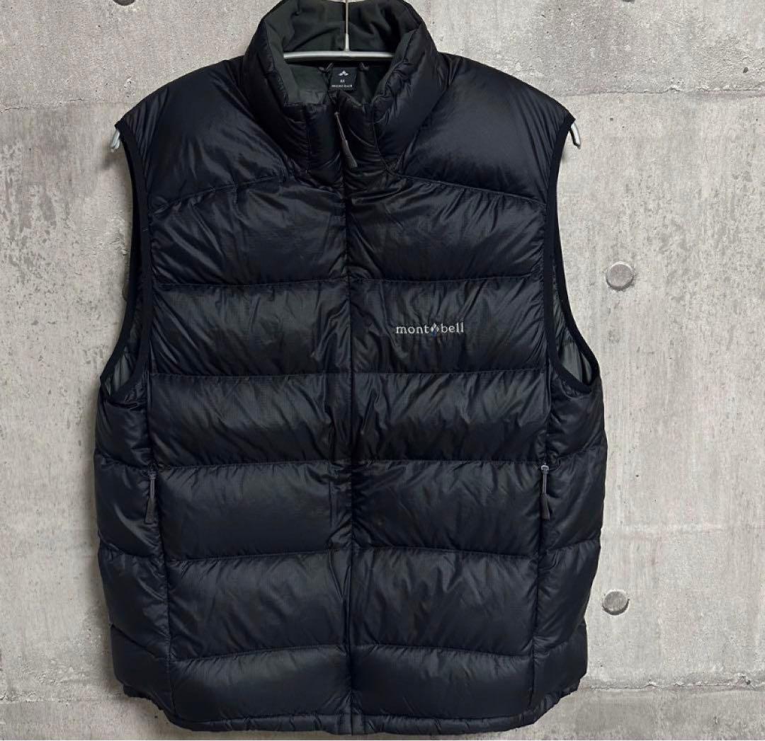 mont-bell モンベル ライトアルパインダウンベスト ブラック 黒 S