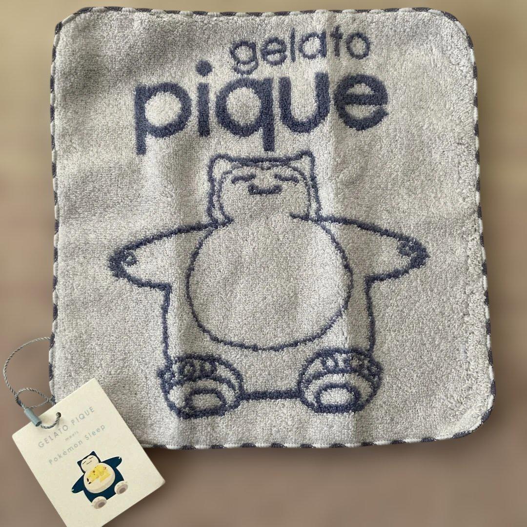 ジェラピケ ポケモンスリープ ハンドタオル カビゴン 未使用タグ付き