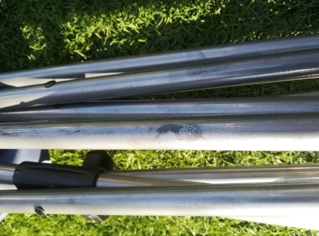 コールマン　アウトドアチェアー　ネイビードット　☓2脚