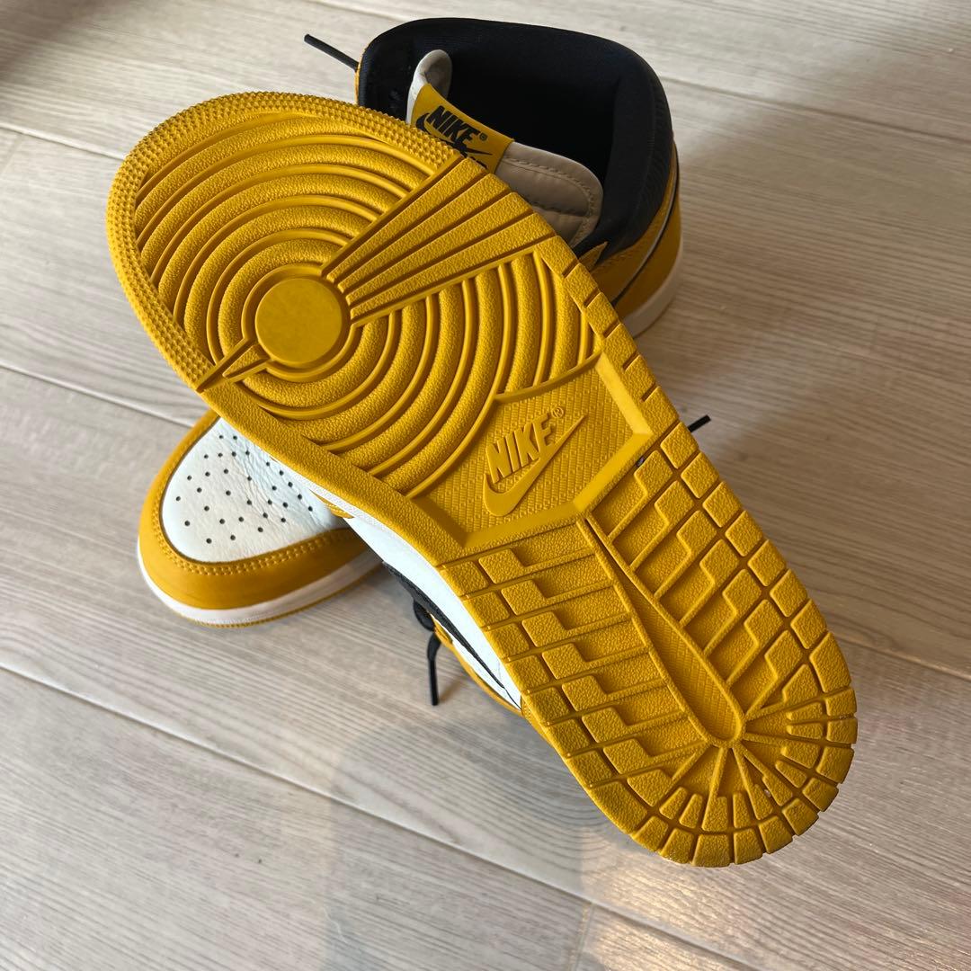 ナイキ エアジョーダン1 レトロ ハイ OG イエローオークル 26.5cm