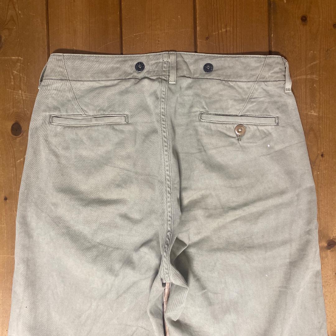 ジョニーデップ着用 リーバイス LVC 20s ビンテージ加工 チノ