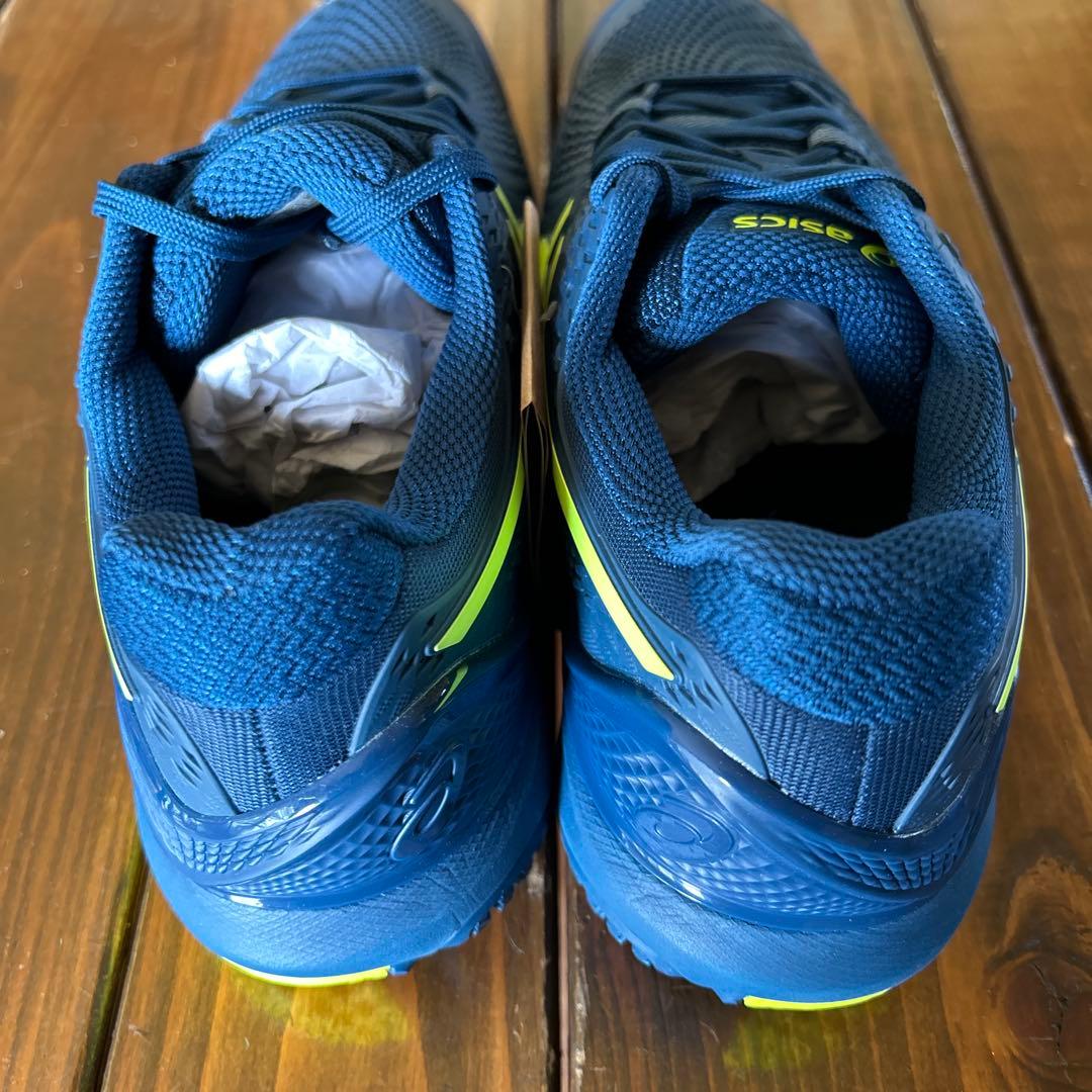 アシックス　メンズテニスシューズGELRESOLUTION9OC オムニクレー