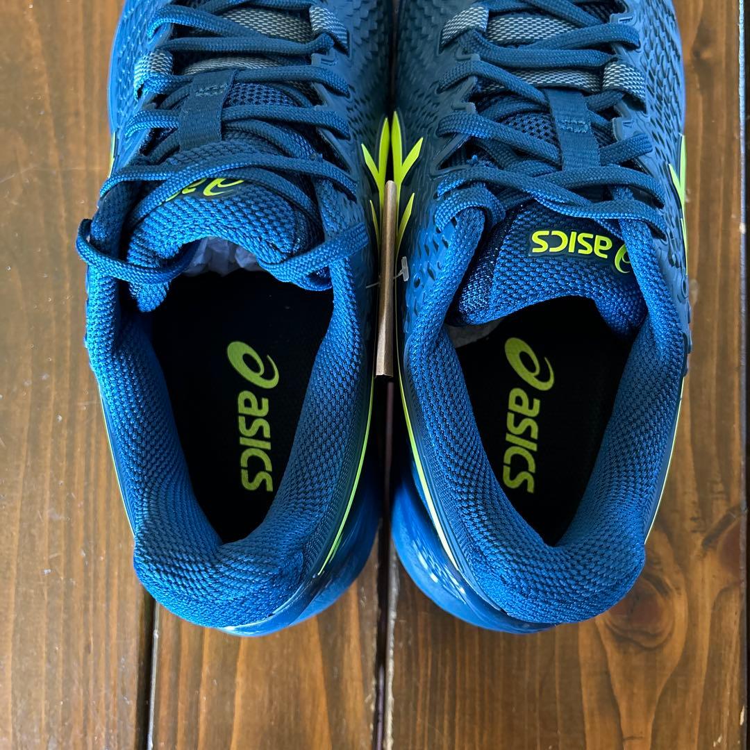 アシックス　メンズテニスシューズGELRESOLUTION9OC オムニクレー