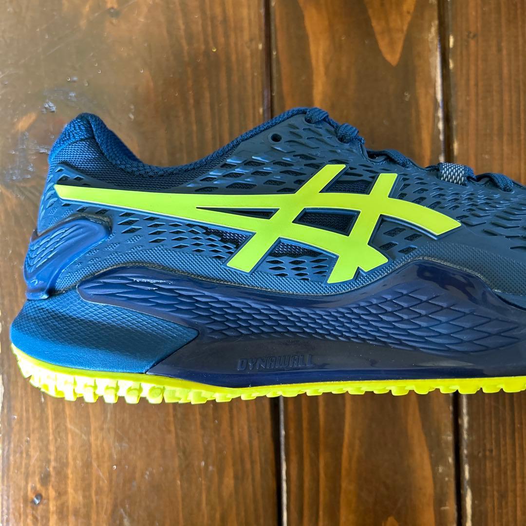 アシックス　メンズテニスシューズGELRESOLUTION9OC オムニクレー