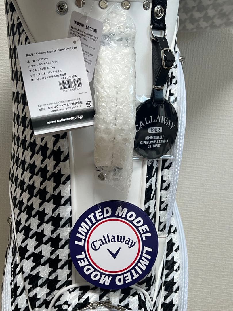 週末限定⭐︎新品⭐︎限定品キャロウェイ スタイル SPL スタンド FW 25 JM