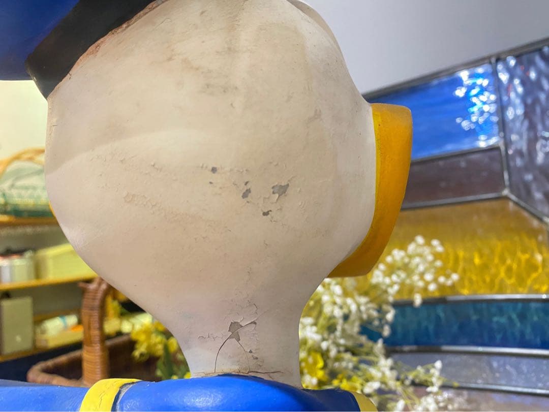 希少 Big ドナルドダック フィギュア 当時物 ディズニー アンティーク