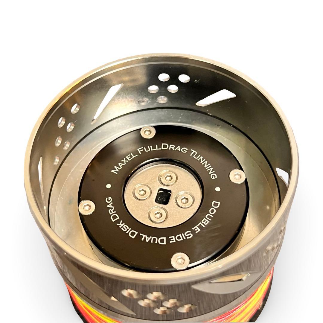 ほぼ新品同様マクセルスプール　ステラ　オッズポートPEライン 300m 12号