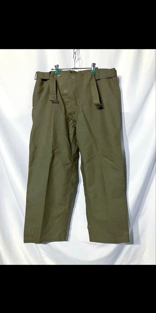 50´s〜ヴィンテージ イタリア軍 モーターサイクルパンツ デッドストック