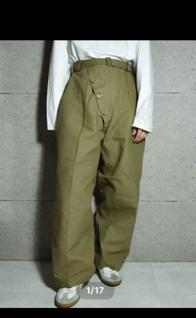 50´s〜ヴィンテージ イタリア軍 モーターサイクルパンツ デッドストック