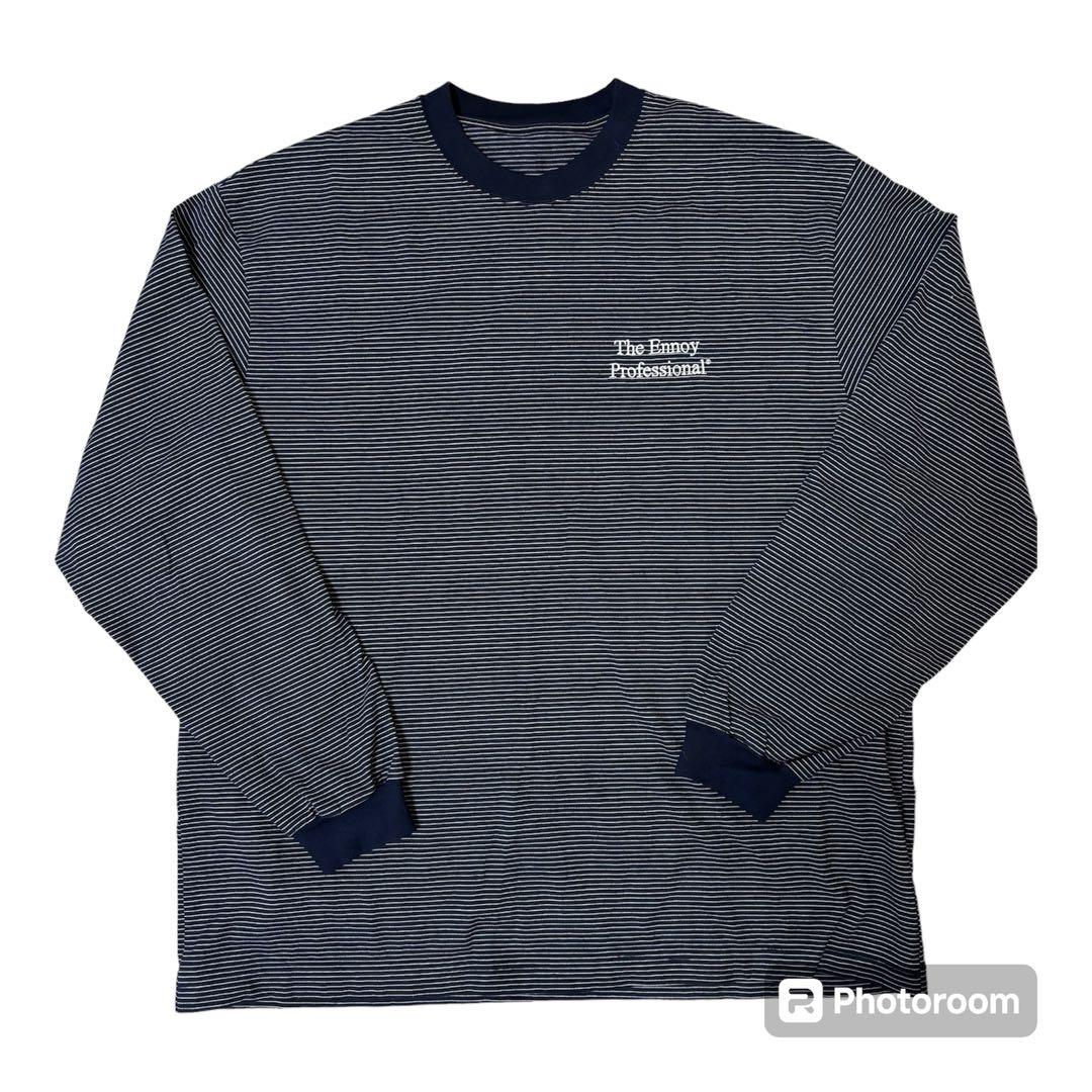 ennoy ロングスリーブ ボーダー Tシャツ エンノイ everyone - メルカリ