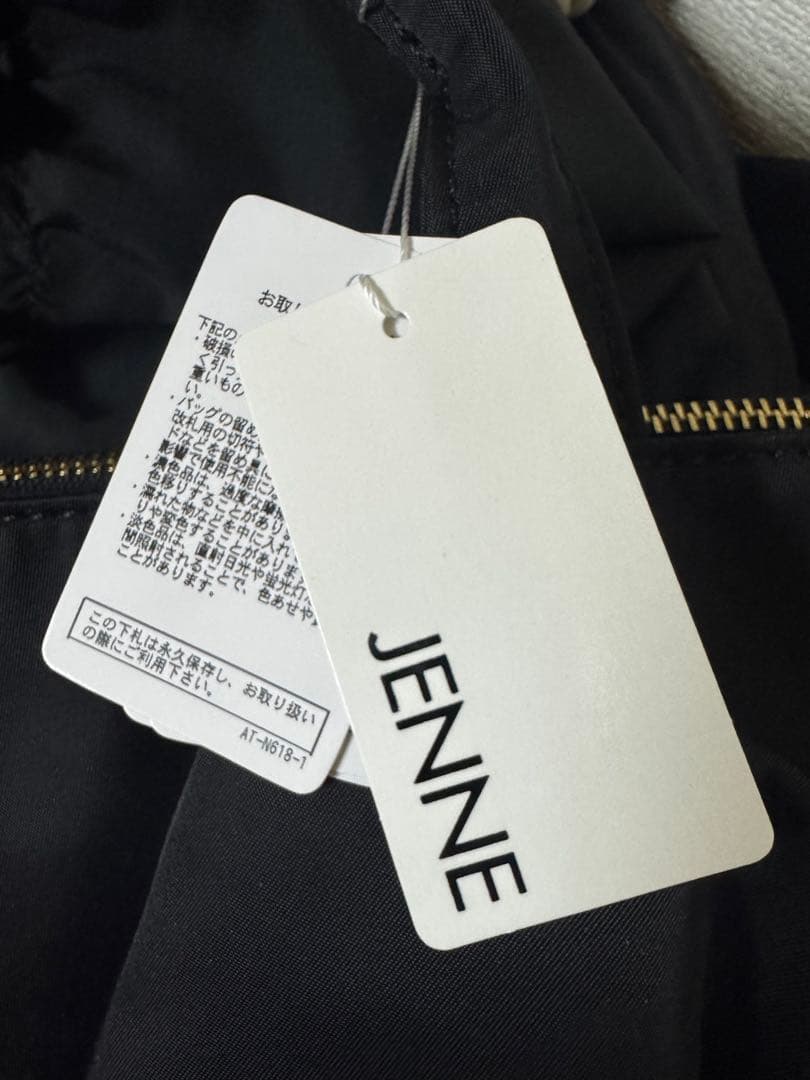 【完売品】JENNE 2way リボンリュック　黒・新品未使用