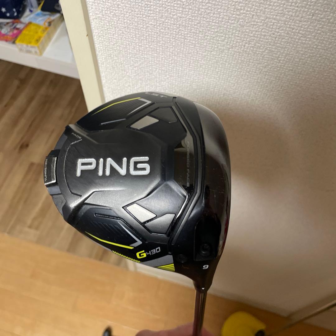 PING G430 LSTドライバー 9度 ヘッドカバー付き PING ピン G430 MAX