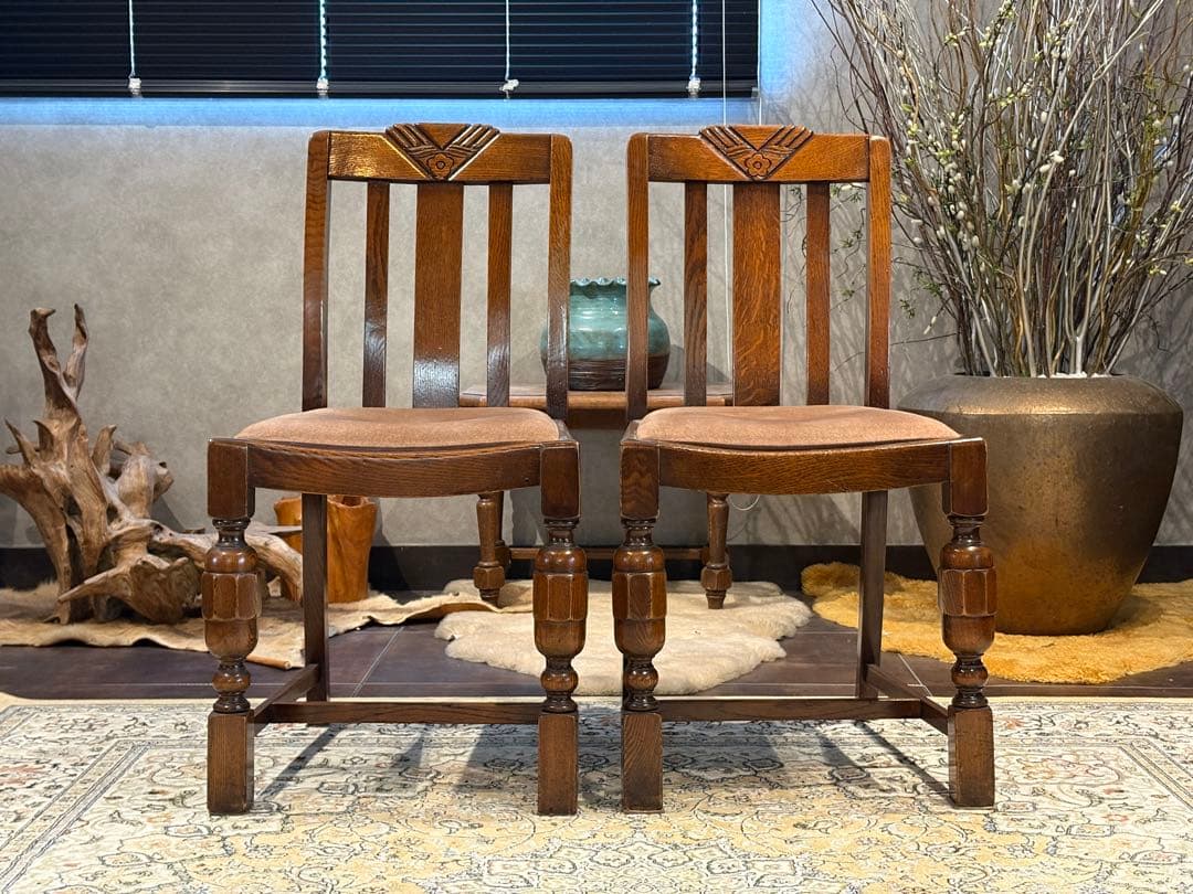 ロイズ・アンティークス ダイニングチェア リビングチェア アンティーク IRN