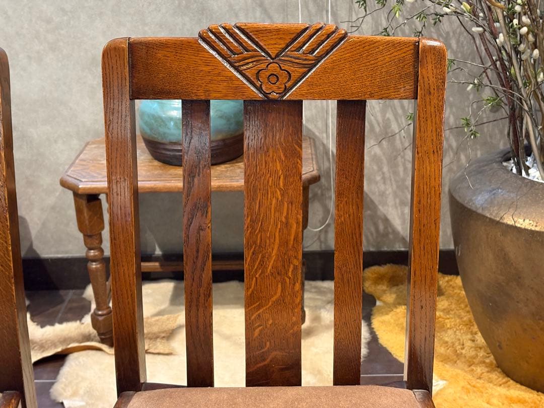 ロイズ・アンティークス ダイニングチェア リビングチェア アンティーク IRN