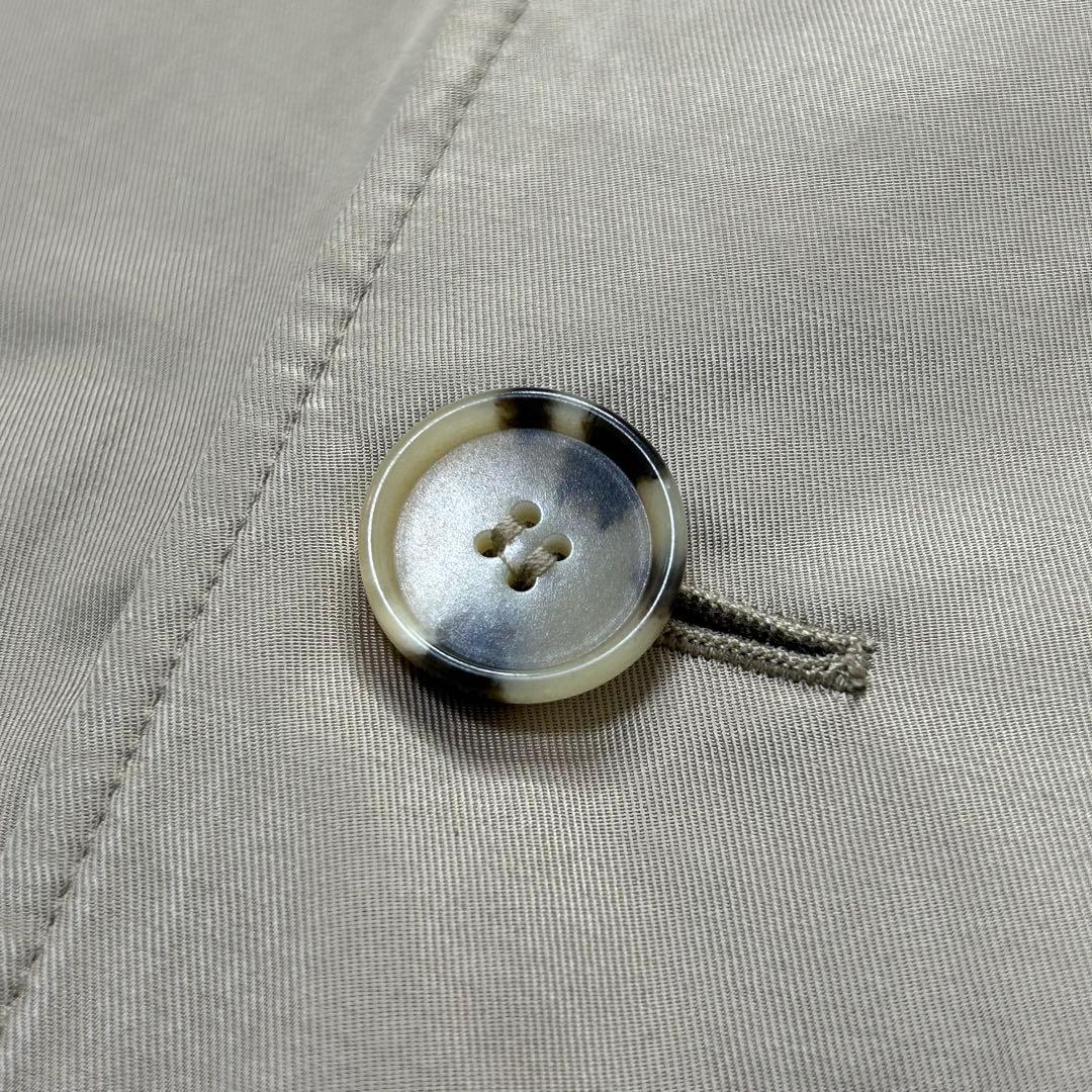 HUGO BOSS ステンカラーコート ベージュ 撥水 中綿 キルティング 52