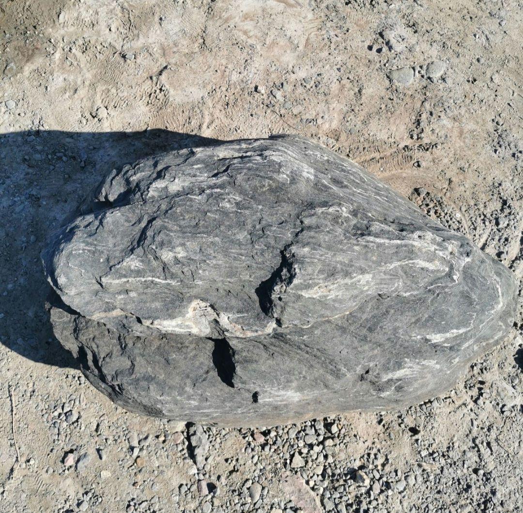 福島産 鮫川石 250キロ 庭石 鑑賞石 石 庭 坪庭 ガーデニング - メルカリ