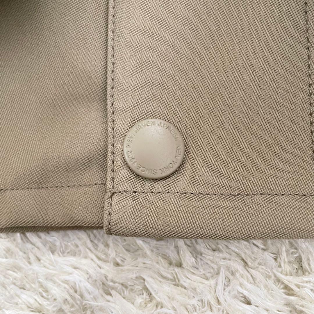 【未使用タグ付き】J.PRESS ステンカラーコート ショート ベージュ M