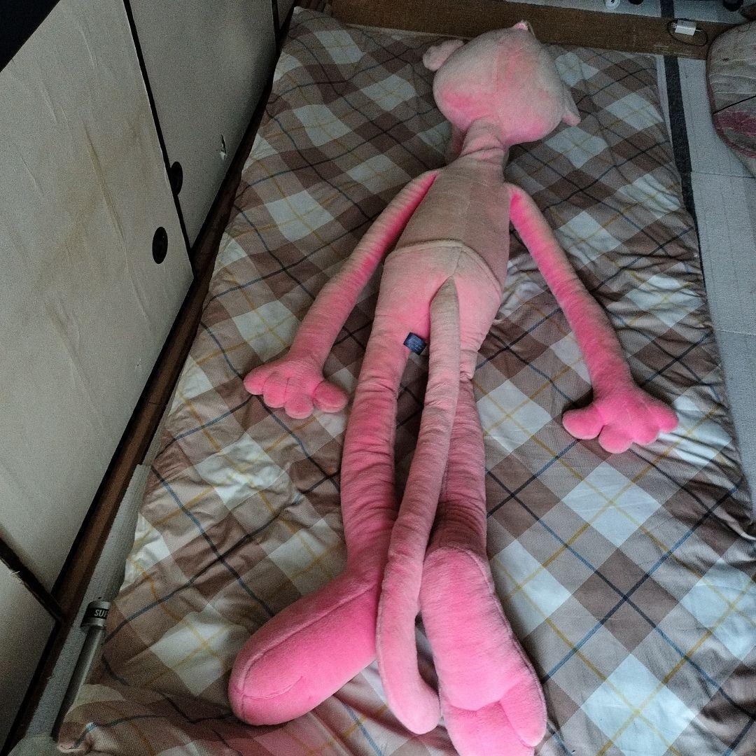 ピンクパンサー 超特大ぬいぐるみ - メルカリ