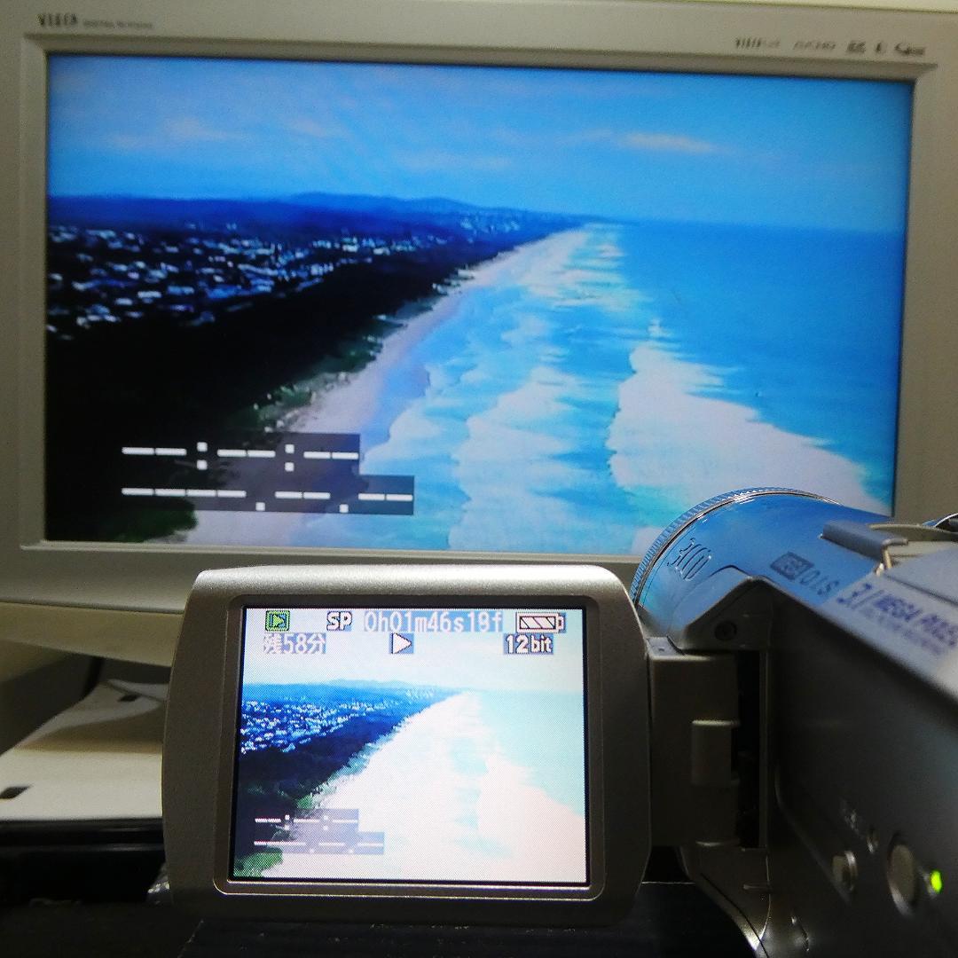 美品・動作良好 パナソニック NV-GS250 MiniDVビデオDVD化に最適
