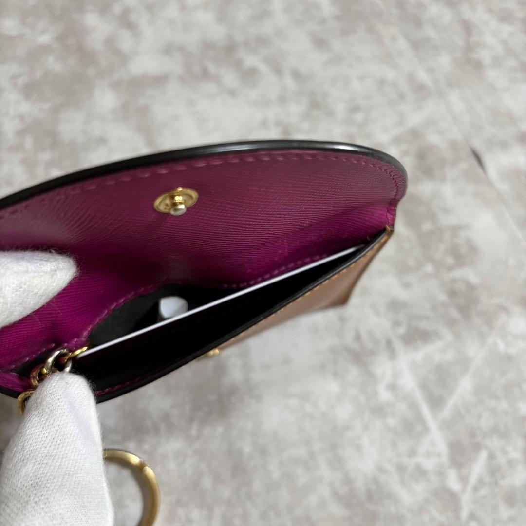 I59 未使用品✨ MARNI マルニ　キーケース　カードケース　バイカラー