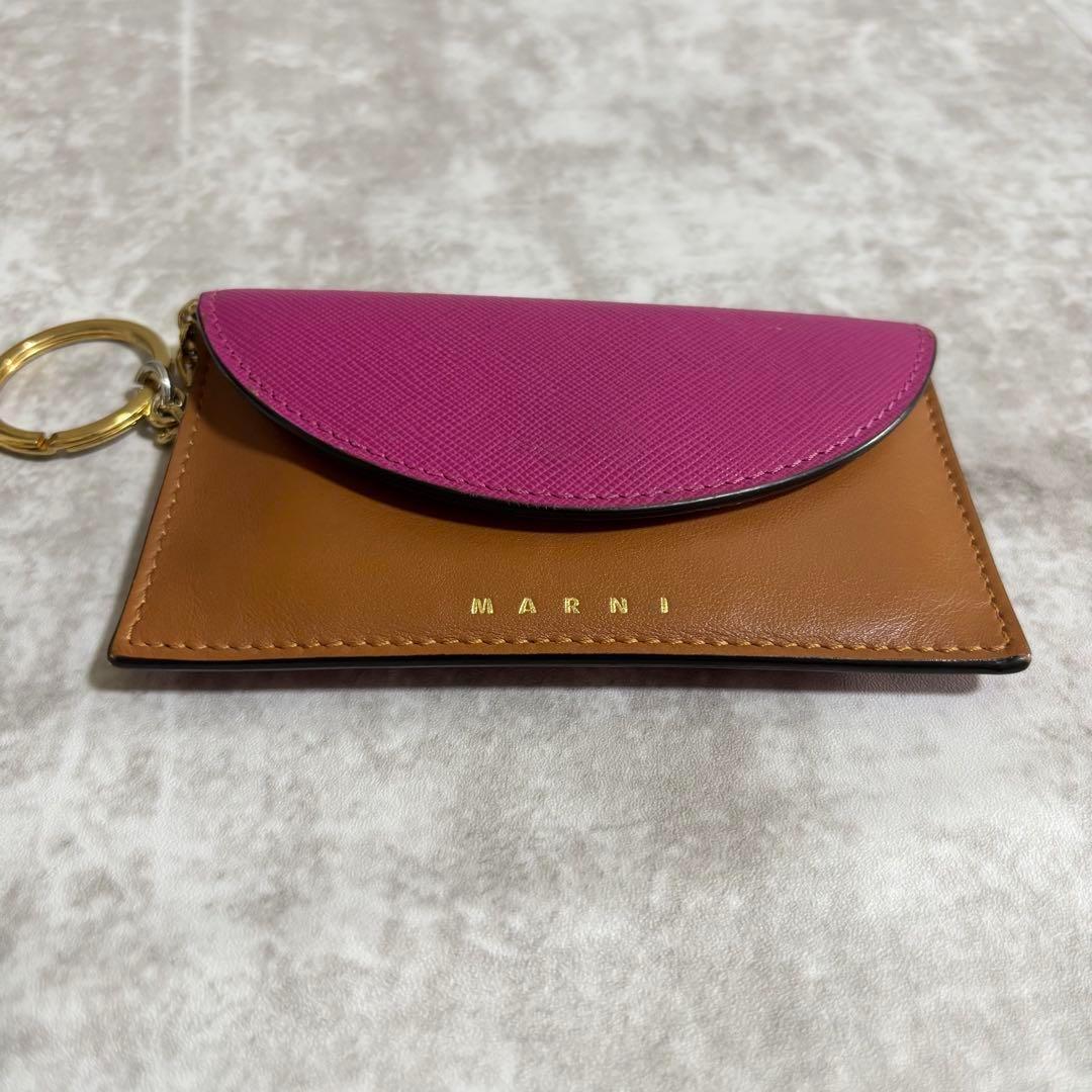 I59 未使用品✨ MARNI マルニ　キーケース　カードケース　バイカラー