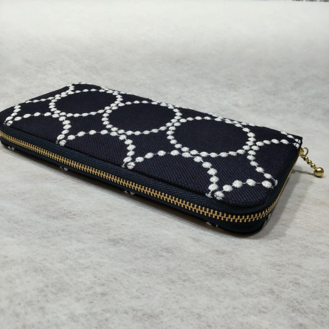 ミナペルホネン ○ tambourine ○ ハンドメイド 長財布