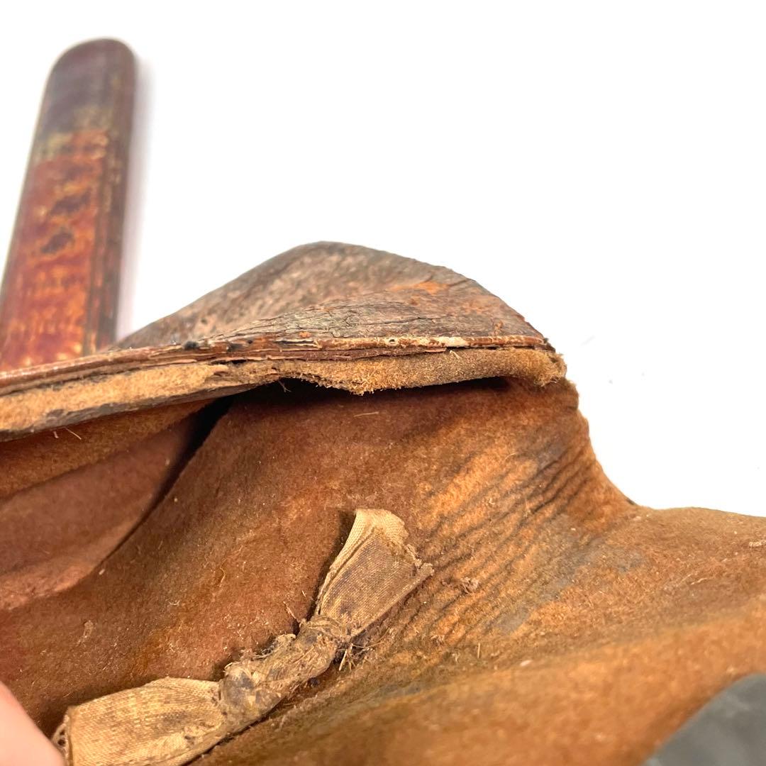 キセル煙管 喫煙具 煙草 革製 希少アンティーク パイプ レトロ コレク骨董現状