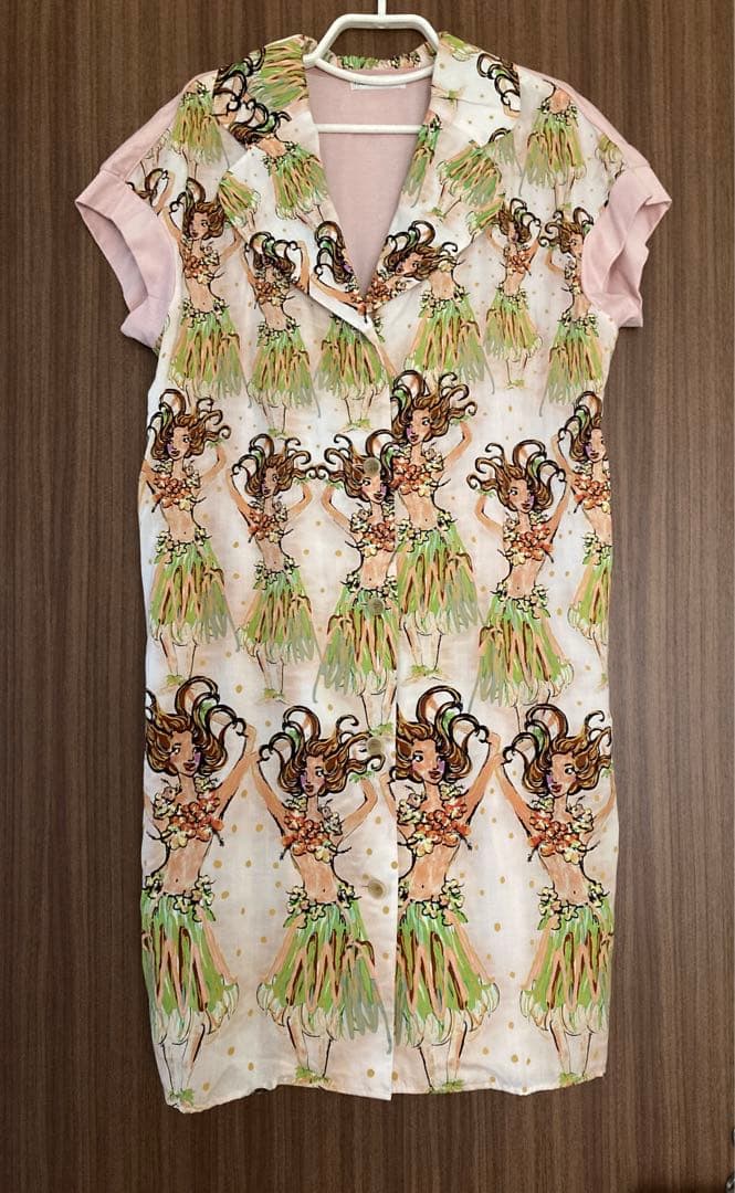 ツモリチサト TSUMORI CHISATO アロハガールドッキング ワンピース