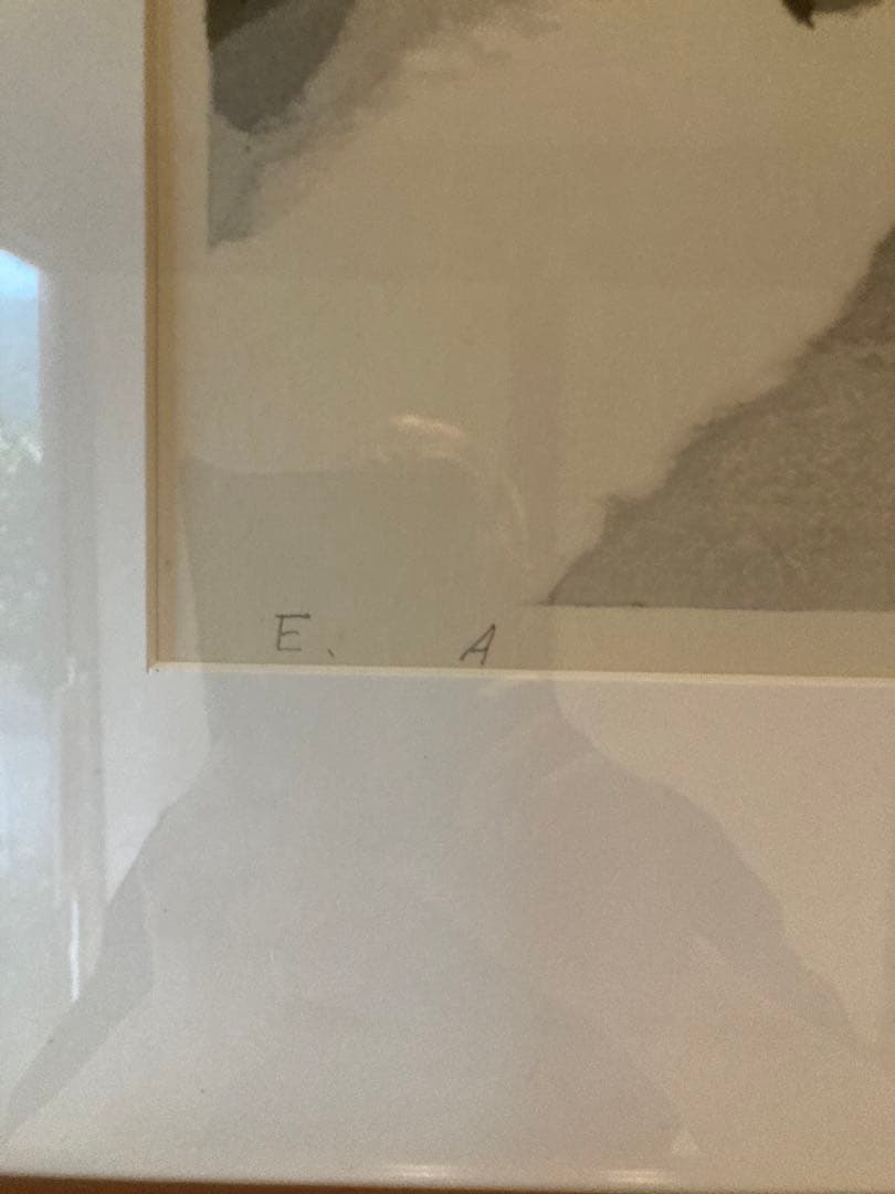 関野準一郎　木版画タイトル尾花沢