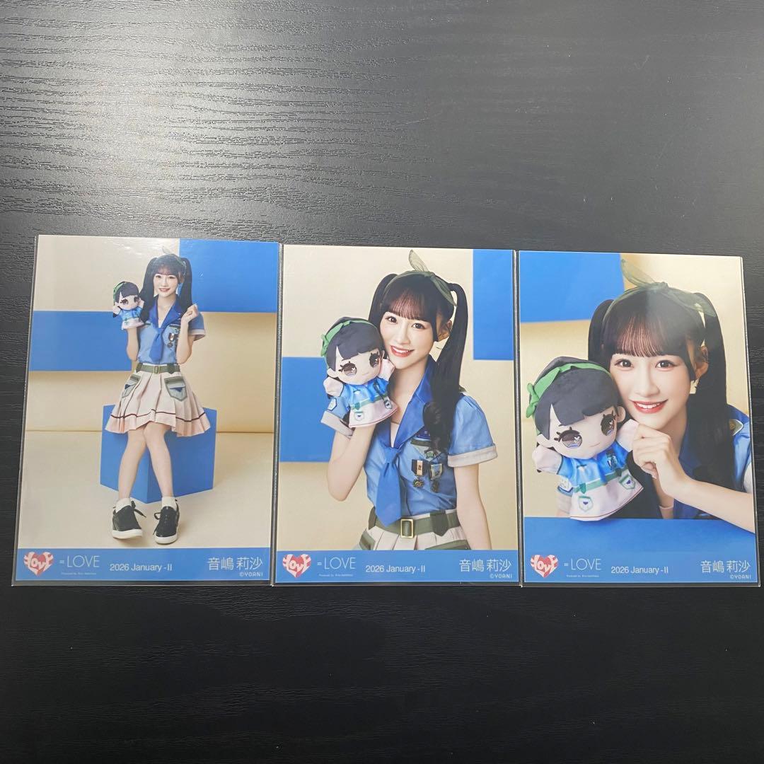 音嶋莉沙 モーリーコラボ④ 生写真 コンプ - メルカリ