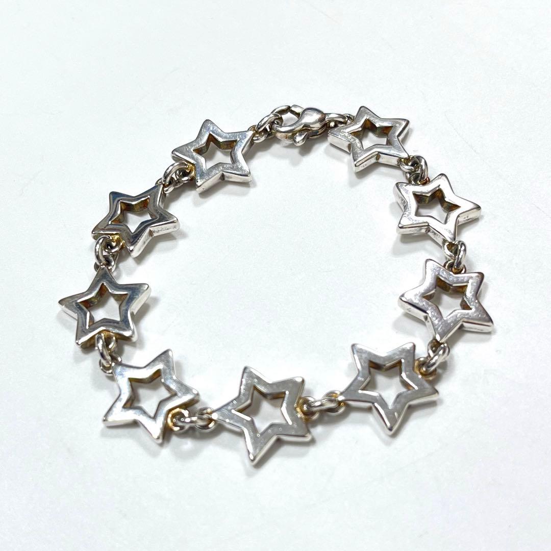 【925刻印】スタージュエリー スターモチーフ　ブレスレット　シルバー