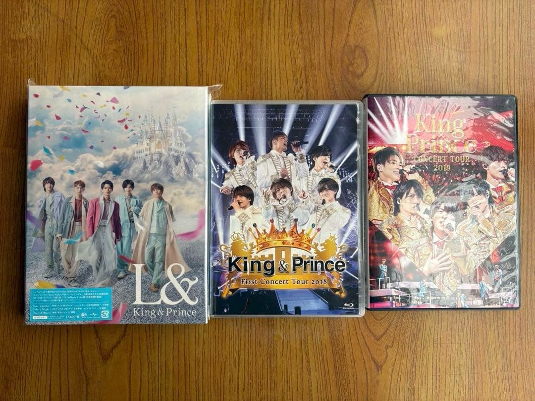 King & PrinceキンプリライブDVD、Blu-rayまとめ売りシール付 - メルカリ