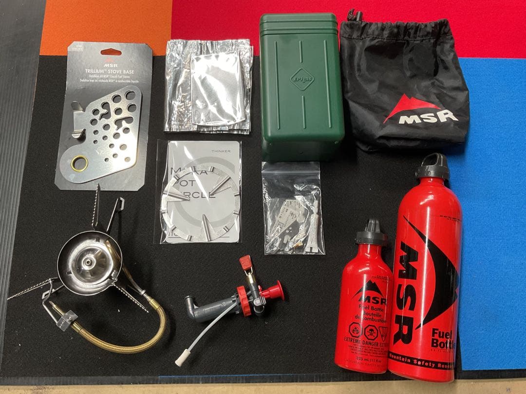 MSR現行品ウィスパーライトインターナショナルフルセット動作良好美品