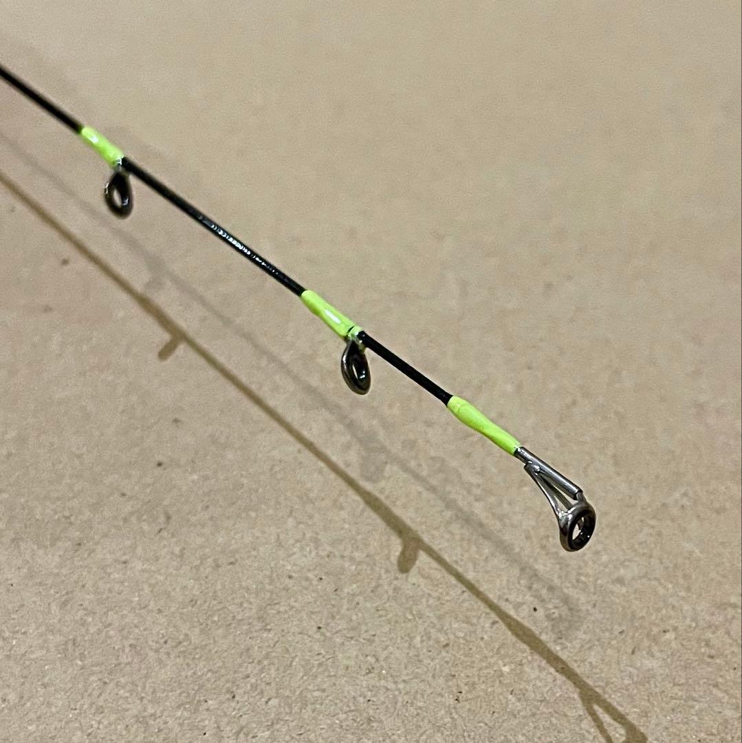 カフェオレ様バレーヒル　レトログラードX ティップランロッド　チタンsicガイド