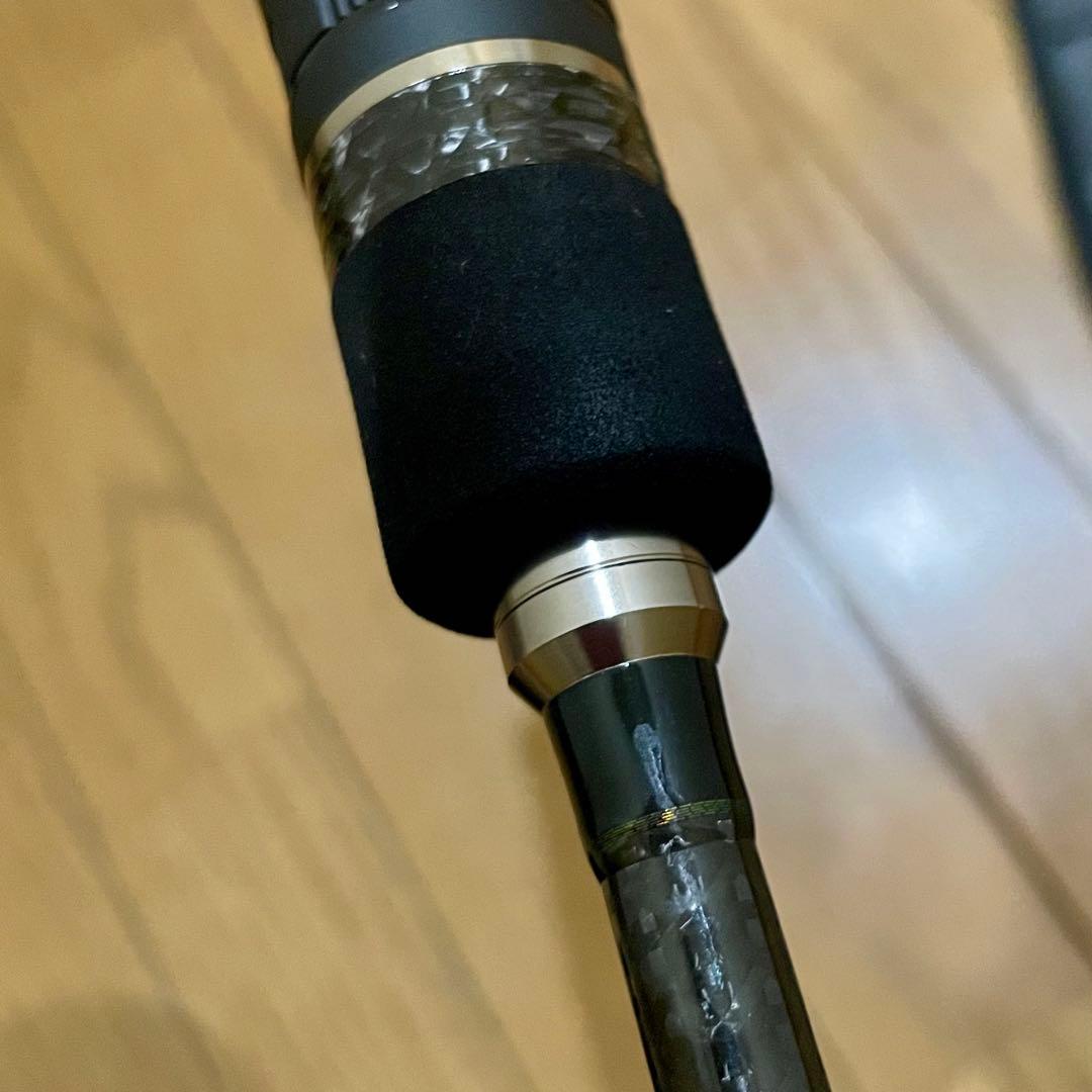 カフェオレ様バレーヒル　レトログラードX ティップランロッド　チタンsicガイド